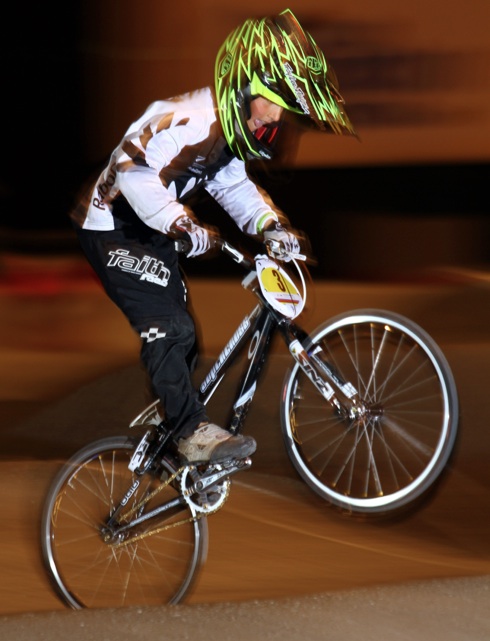 Rico Bearman in action at last year's world championships in Birmingham.